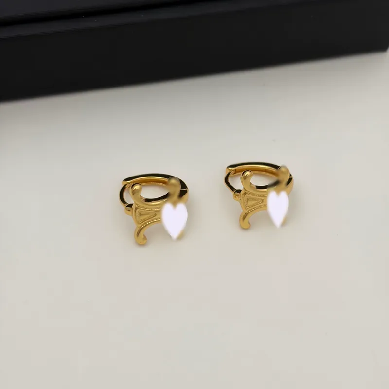 Metal Arc de Triomphe Hoop Earrings Vintage