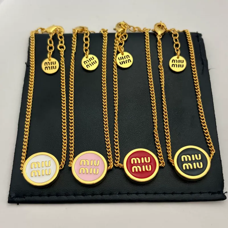 Enamel M Letter Round Bangle