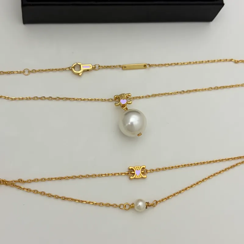 Pearl Arc de Triomphe Pendant Necklace