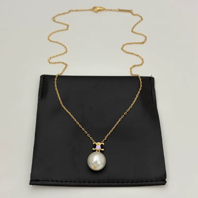 Pearl Arc de Triomphe Pendant Necklace