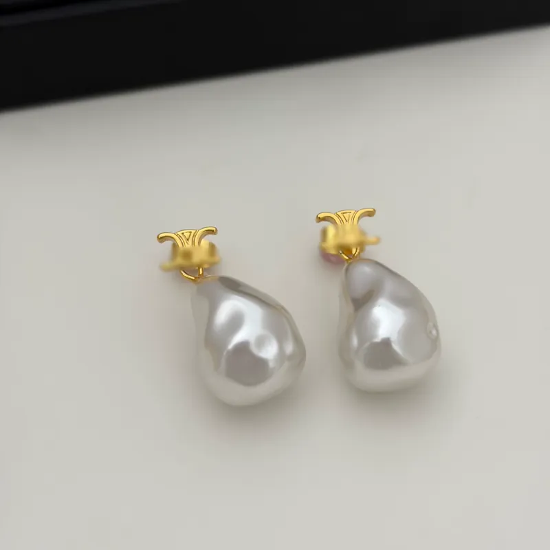 Pearl Baroque Drop Earrings