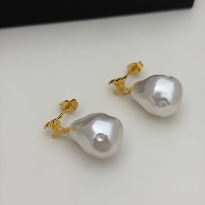 Pearl Baroque Drop Earrings