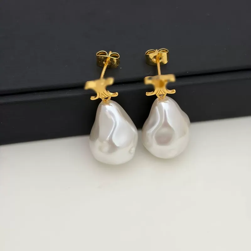 Pearl Baroque Drop Earrings