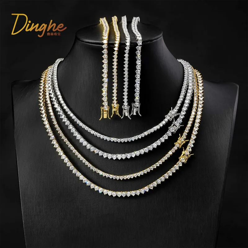 Copper Zircon Tennis Choker Necklace