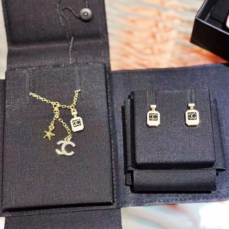 Enamel Perfume Bottle Earrings 925 Sterling Silver