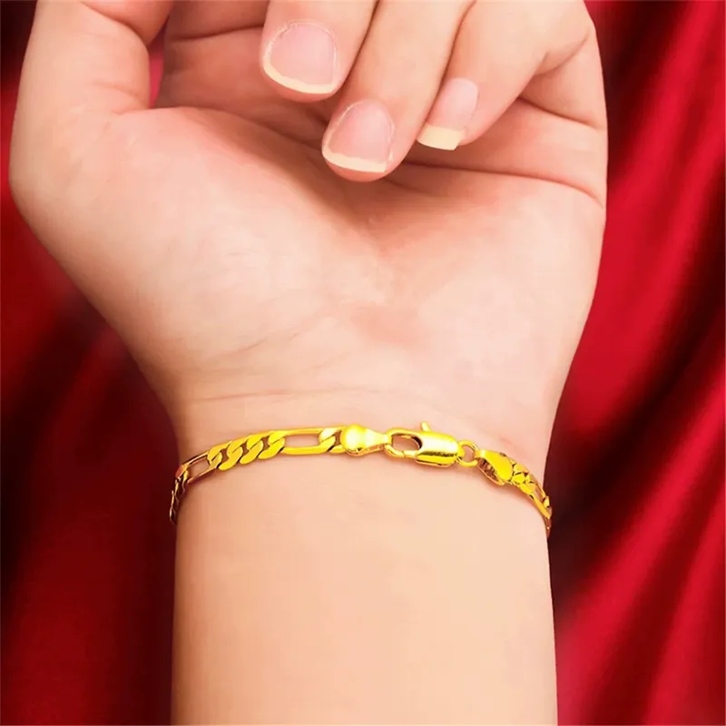 Gold Plated 8mm Beaded Bracelet