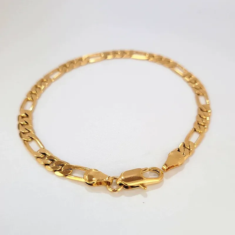 Gold Plated 8mm Beaded Bracelet