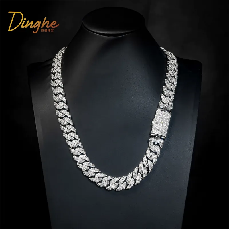Copper Zircon Bubble Cuban Chain