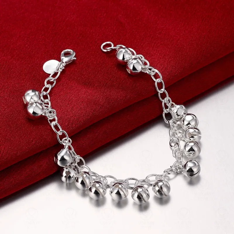 Stainless Steel Fourteen Bell Bracelet