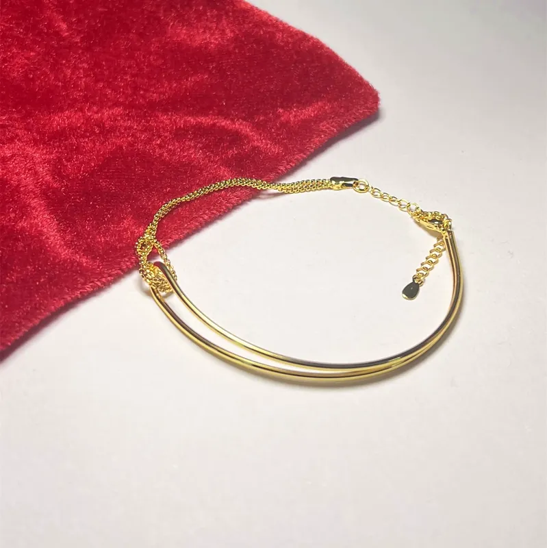 Stainless Steel Knot Bracelet