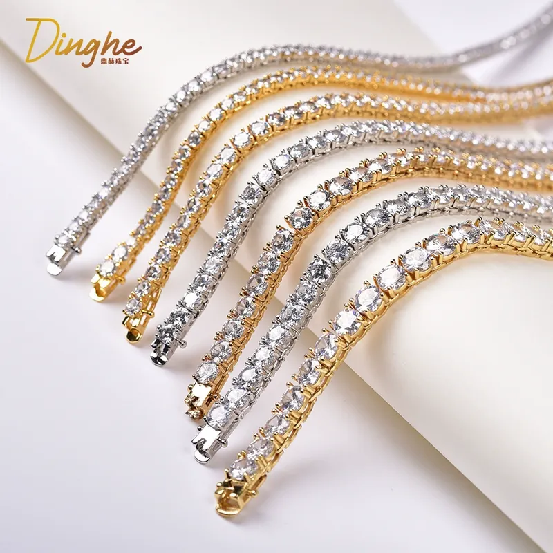 Copper Zircon Tennis Choker Necklace