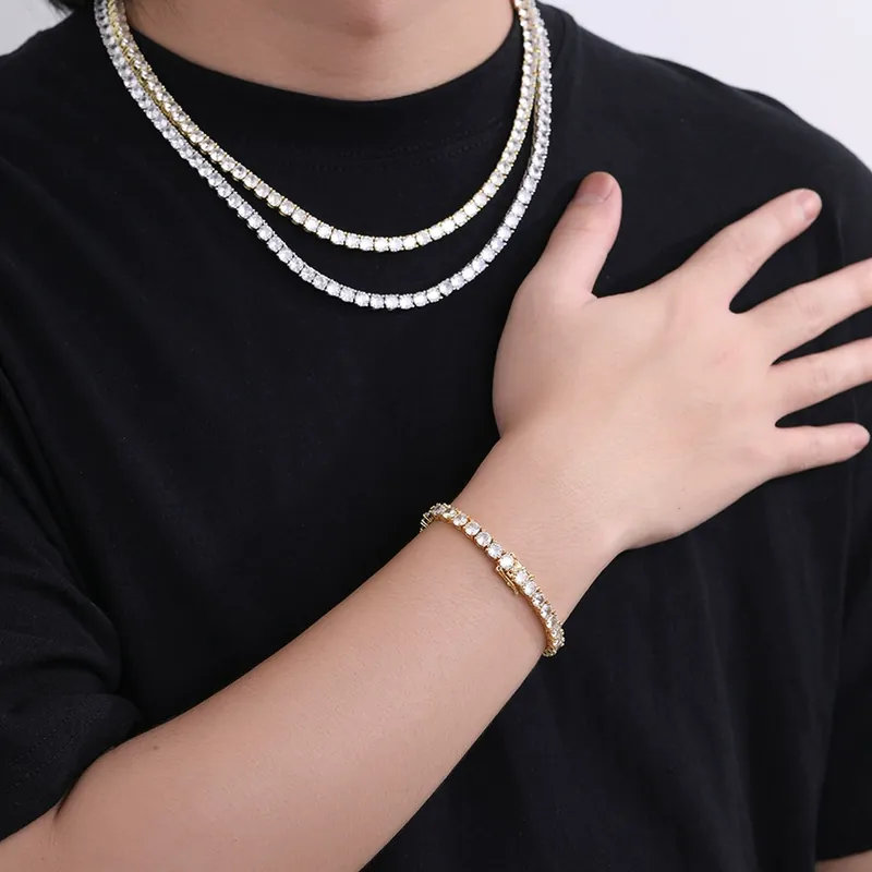 Copper Zircon Tennis Choker Necklace