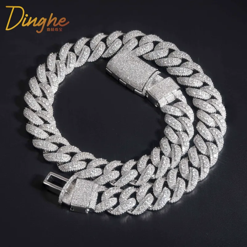Copper Zircon Bubble Cuban Chain