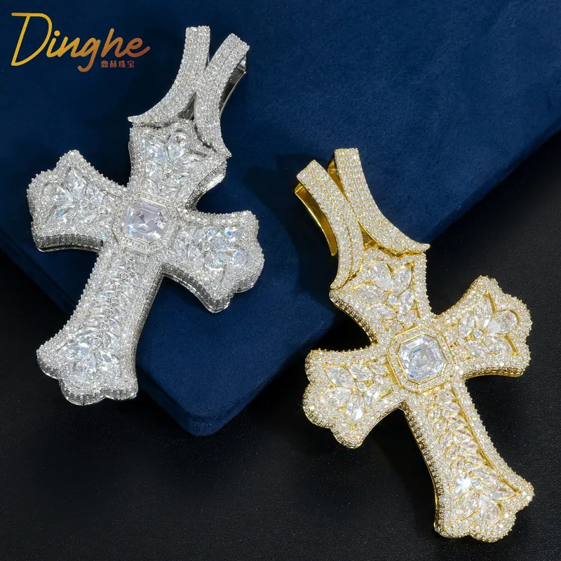 Collar de Cobre con Dije de Cruz y Circonita