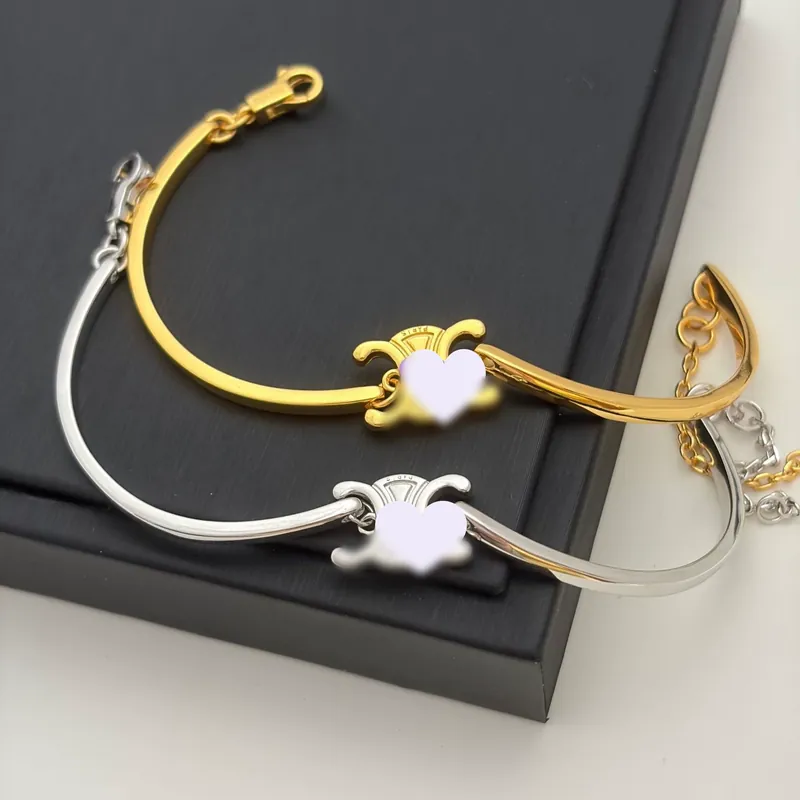 Metal Arc de Triomphe Half Chain Bangle