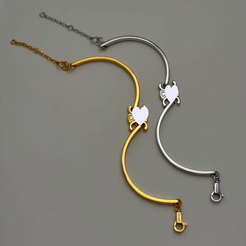 Metal Arc de Triomphe Half Chain Bangle