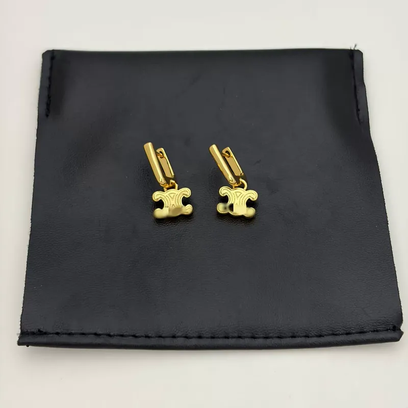 Titanium Steel Arc de Triomphe Stud Earrings