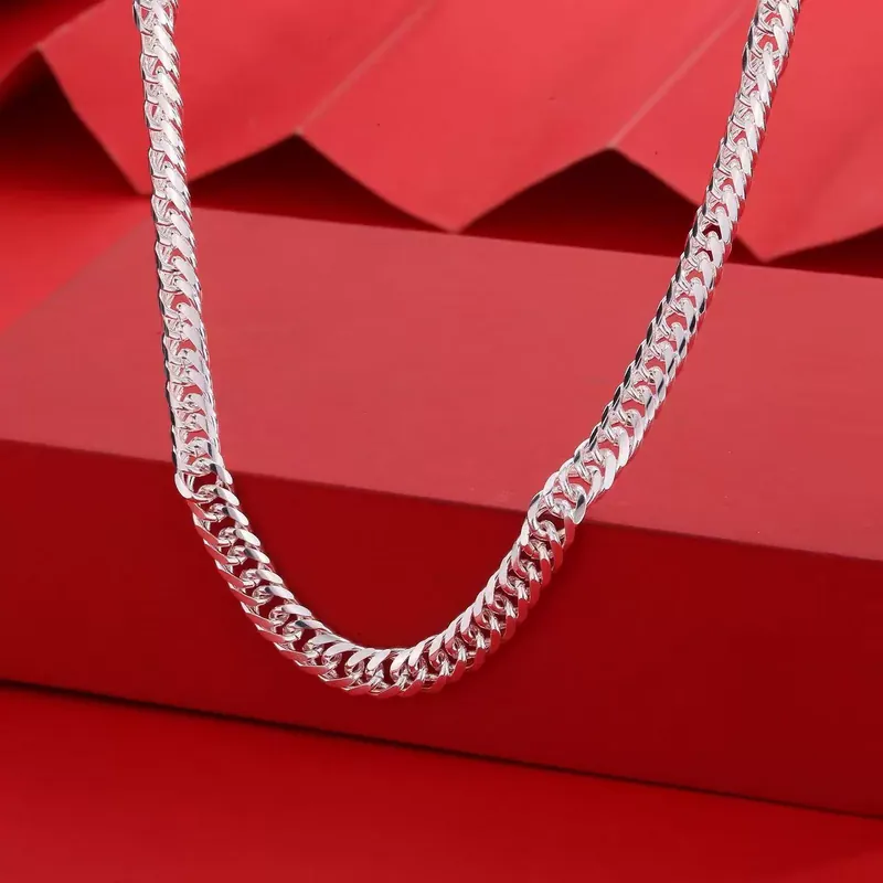Silver Plated 6mm Hip-Hop Bracelet
