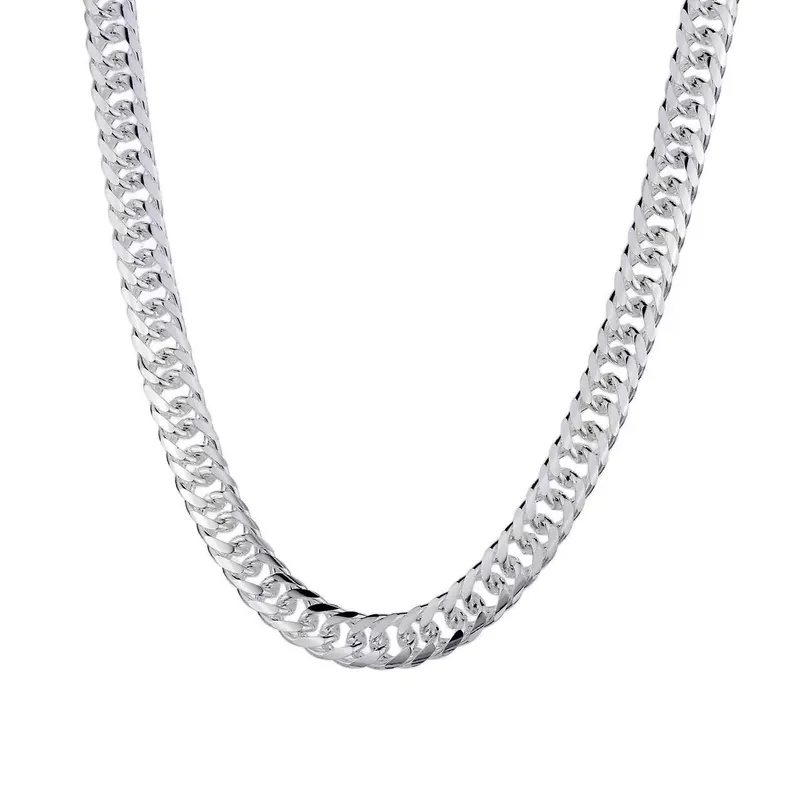 Silver Plated 6mm Hip-Hop Bracelet