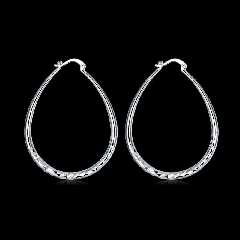 Stainless Steel Star Circle Earrings