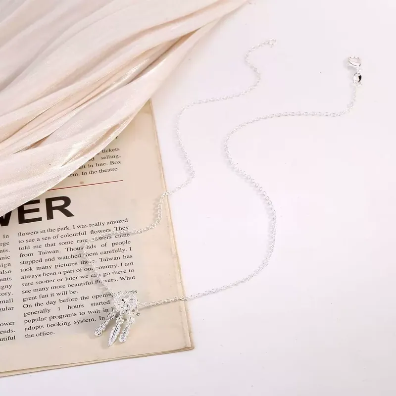 Stainless Steel Dreamcatcher Choker