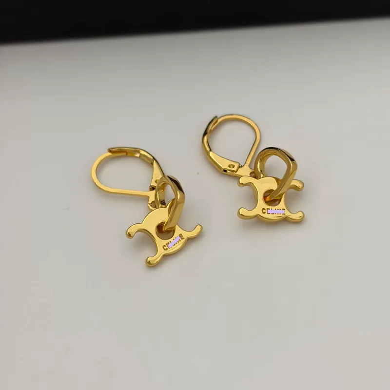 Titanium Steel Heart Logo Earrings