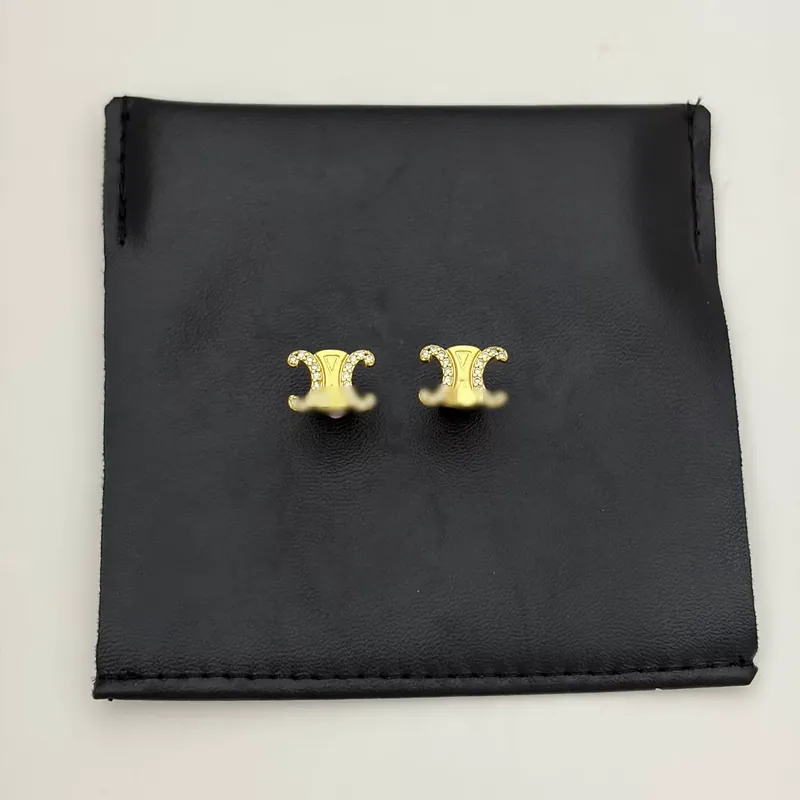 Zircon Arc de Triomphe Stud Earrings