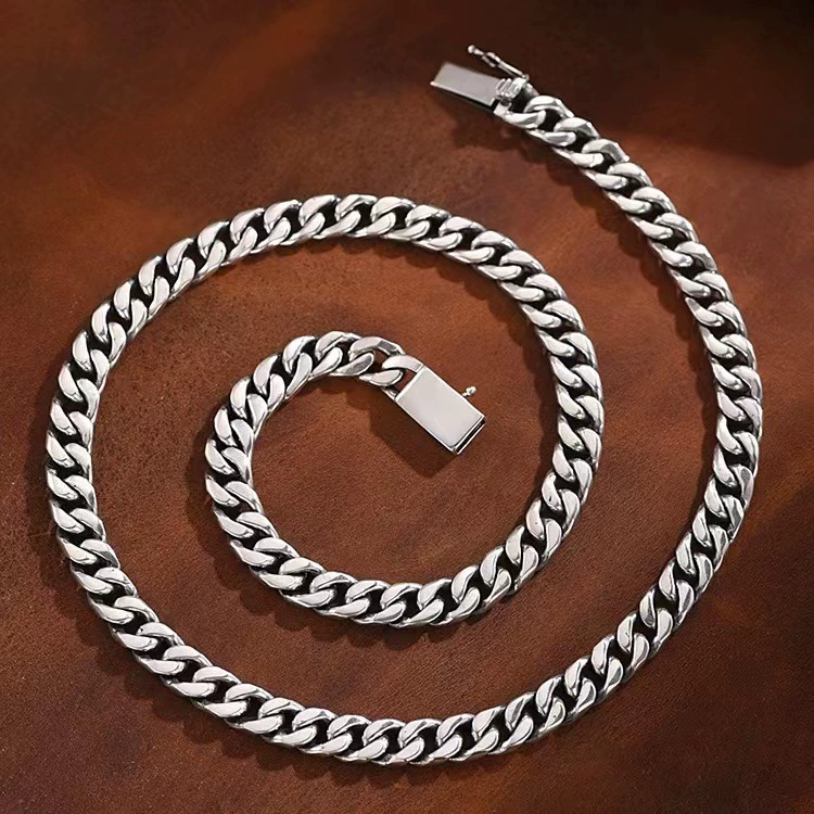 Stainless Steel Cuban Chain Bracelet