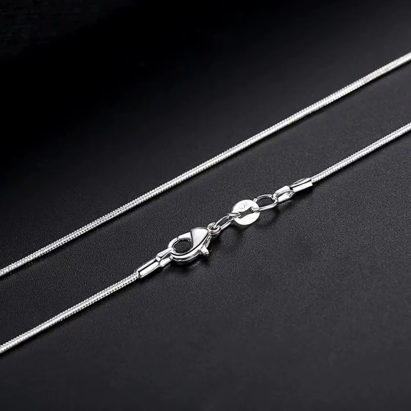 Stainless Steel Snake Bone Necklace