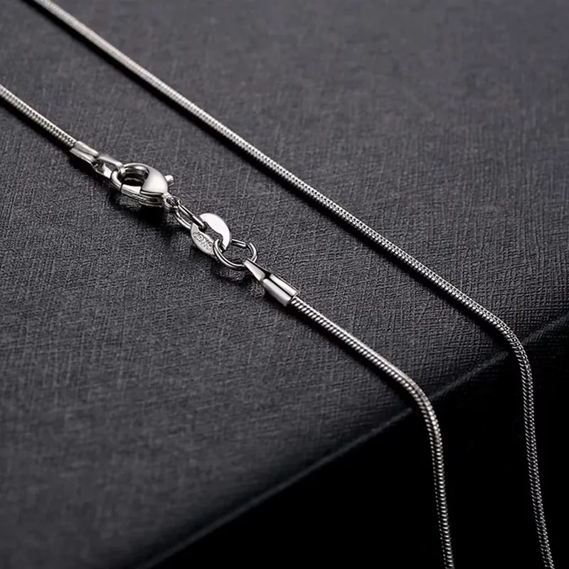 Stainless Steel Snake Bone Necklace