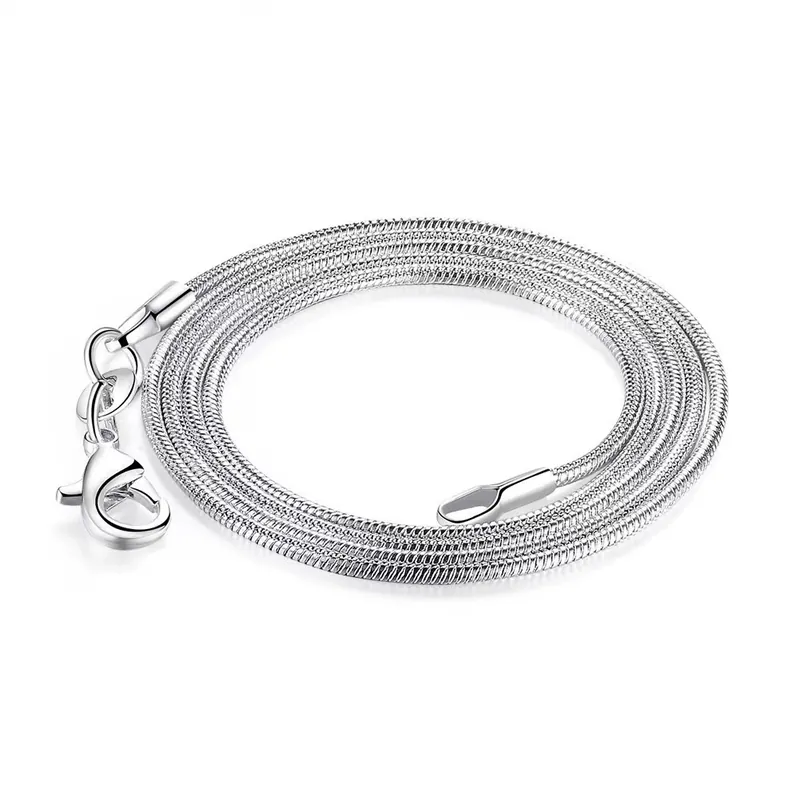 Stainless Steel Snake Bone Necklace