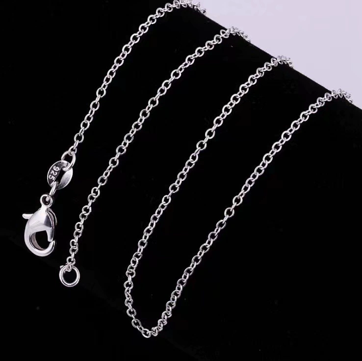 Silver Plated O-Chain Necklace