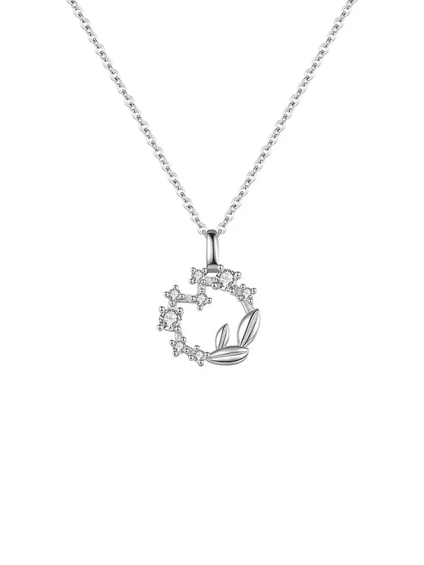 Stainless Steel Bow Necklace