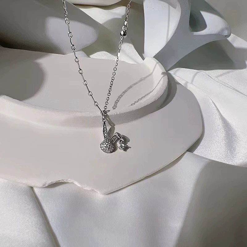 Full Pave Rabbit Necklace Choker