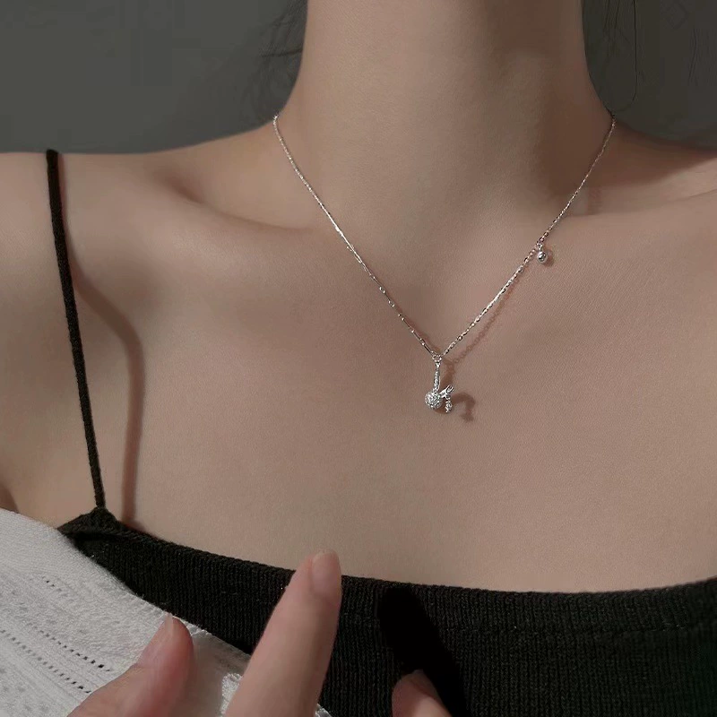 Full Pave Rabbit Necklace Choker