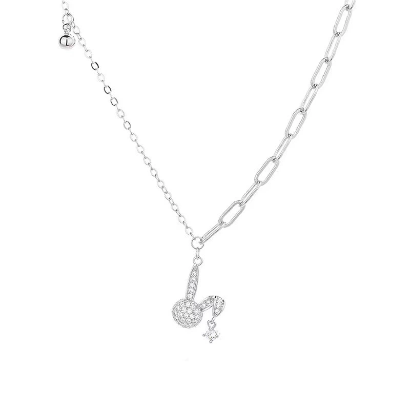 Full Pave Rabbit Necklace Choker