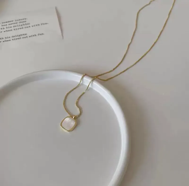 Muschel-Halskette Minimalistischer Choker