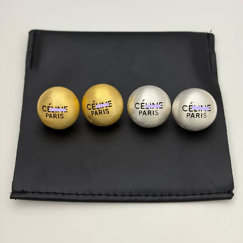 Titanium Steel Ball Stud Earrings