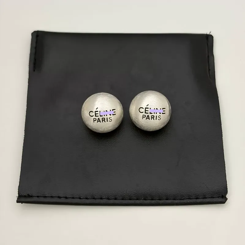 Titanium Steel Ball Stud Earrings