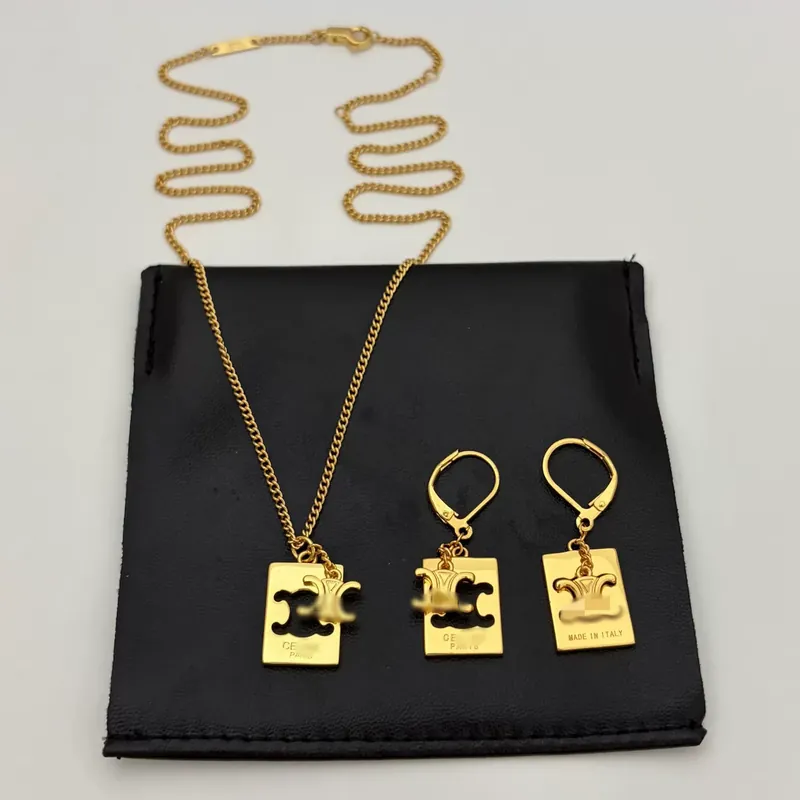 Titanium Steel Cutout Pendant Necklace