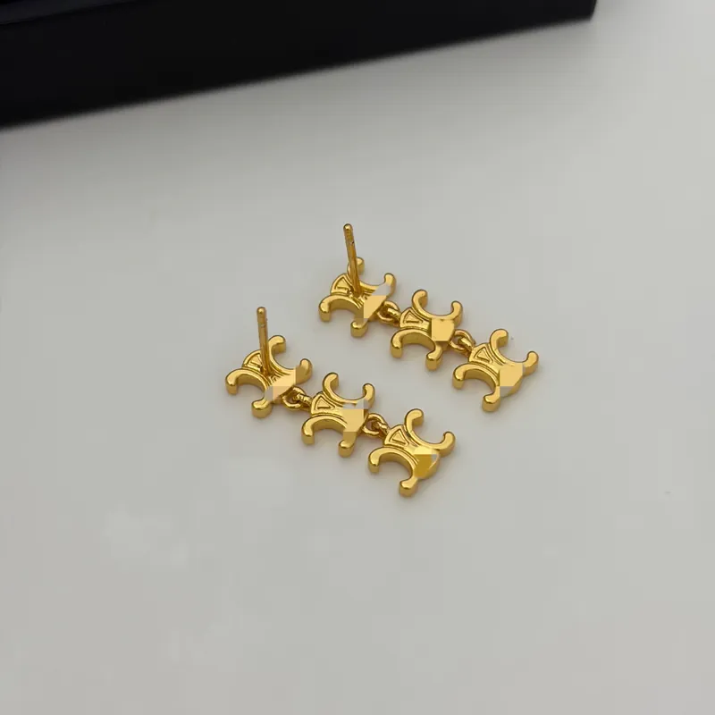 Titanium Steel Chain Drop Earrings