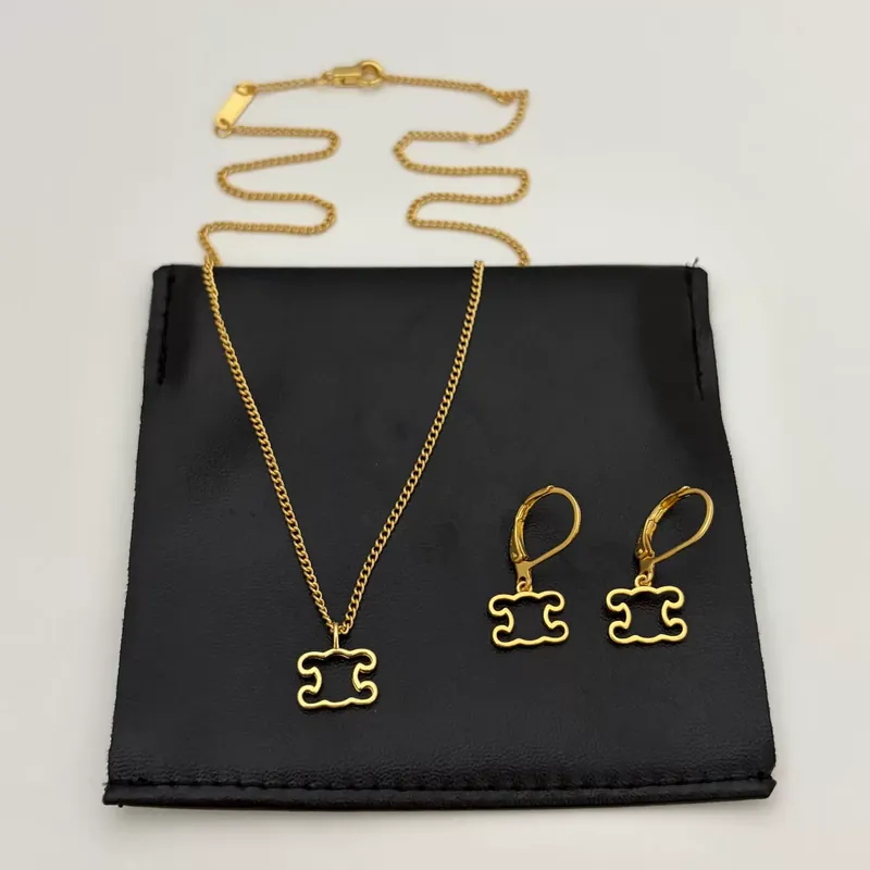 Titanium Steel Cutout Pendant Set