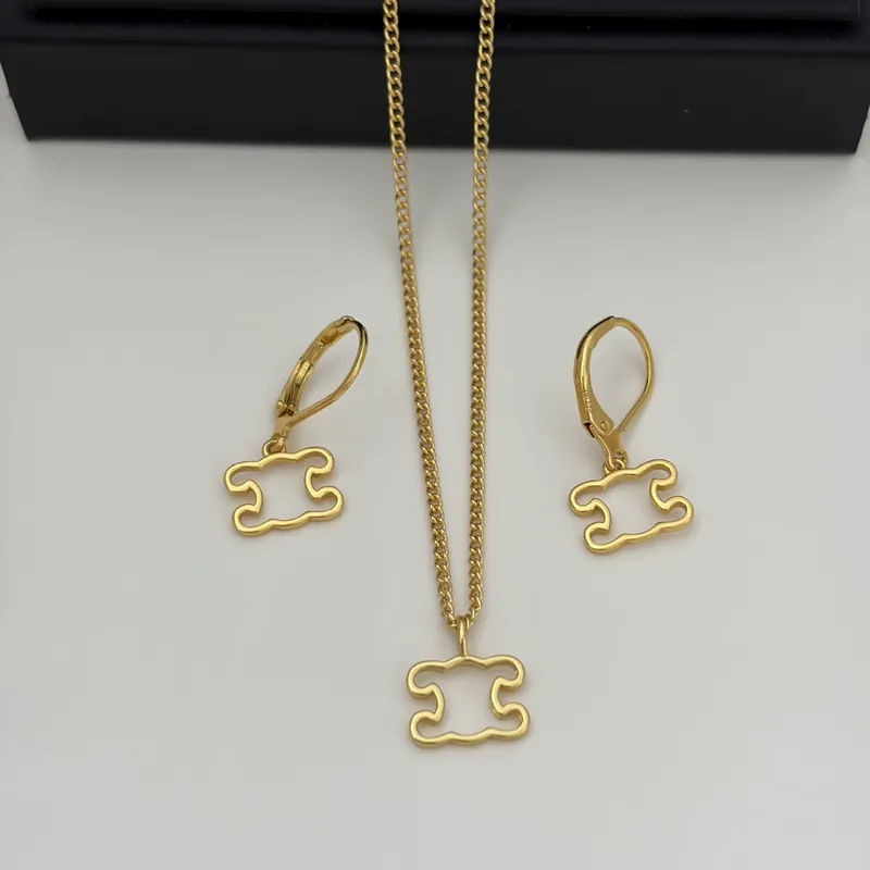 Titanium Steel Cutout Pendant Set
