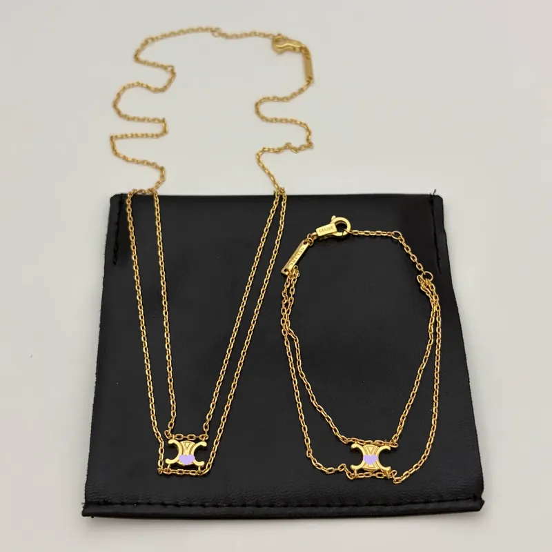 Titanium Steel Layered Chain Necklace