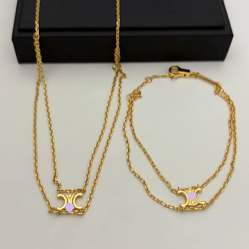 Titanium Steel Layered Chain Necklace