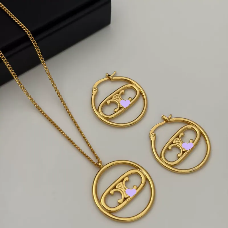 Titanium Steel Circle Pendant Necklace