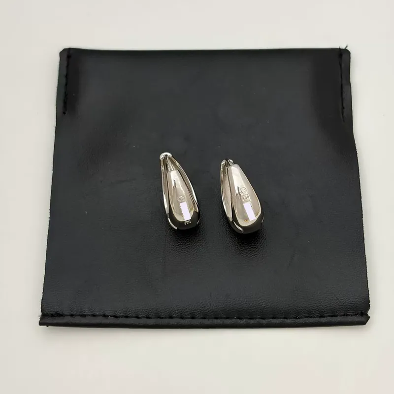 Titanium Steel Letter Earrings