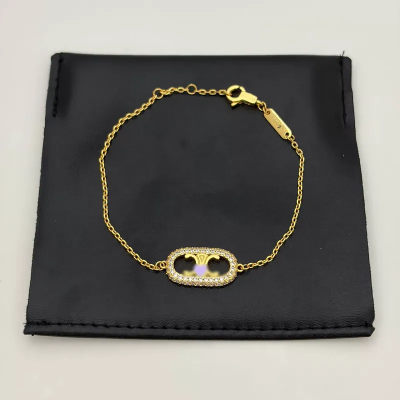 Zirkon Kette Halskette mit Nieten
