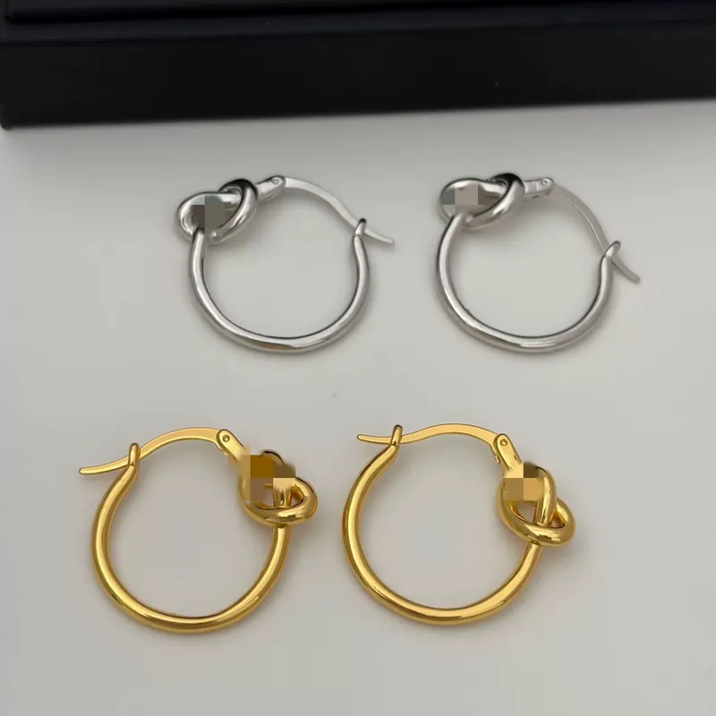 Titanium Steel Knot Earrings