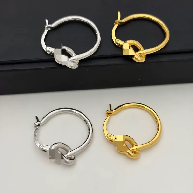 Titanium Steel Knot Earrings